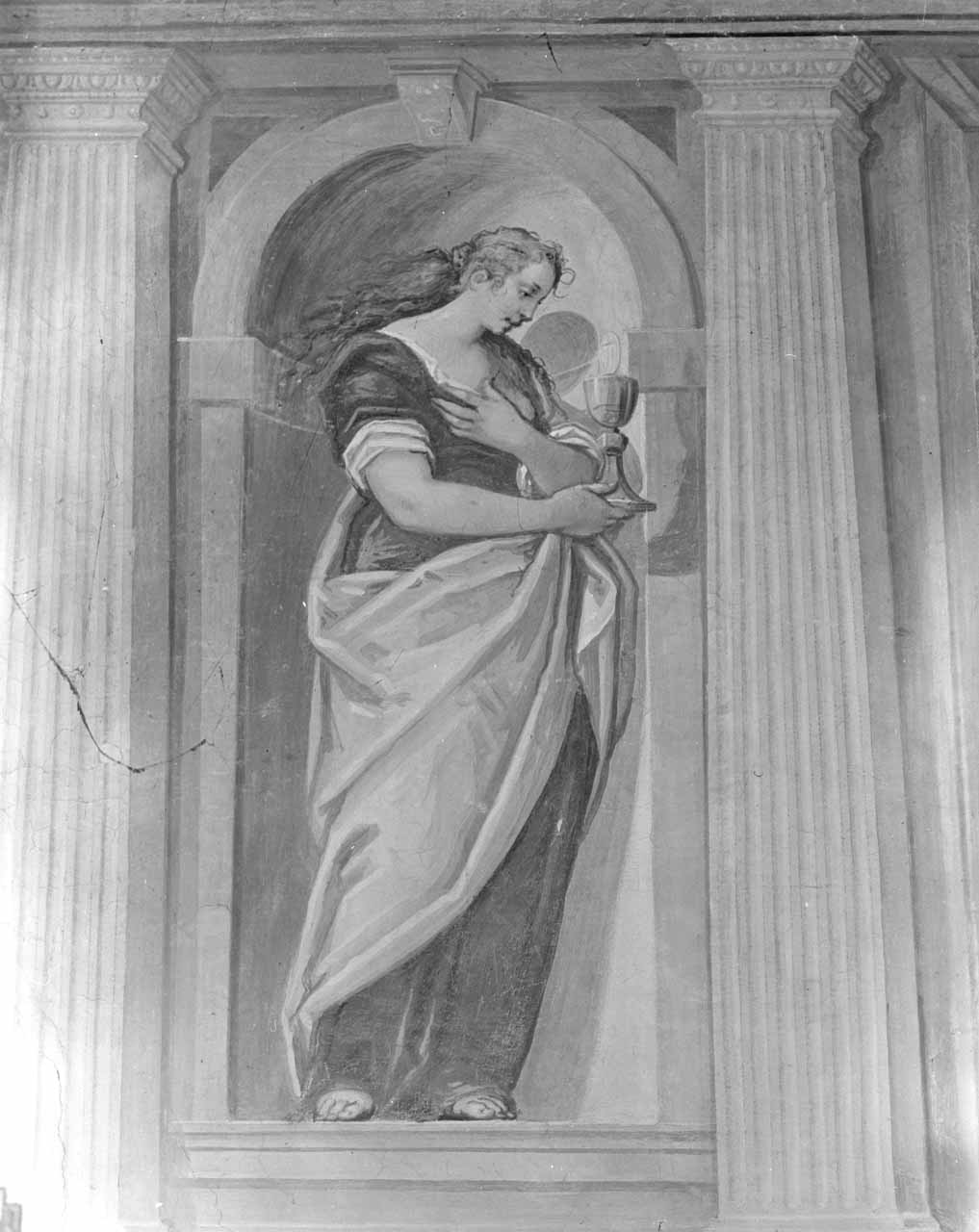 Allegoria dell'Eucarestia (dipinto) di Toeput Lodewijk detto Pozzoserrato (sec. XVI)
