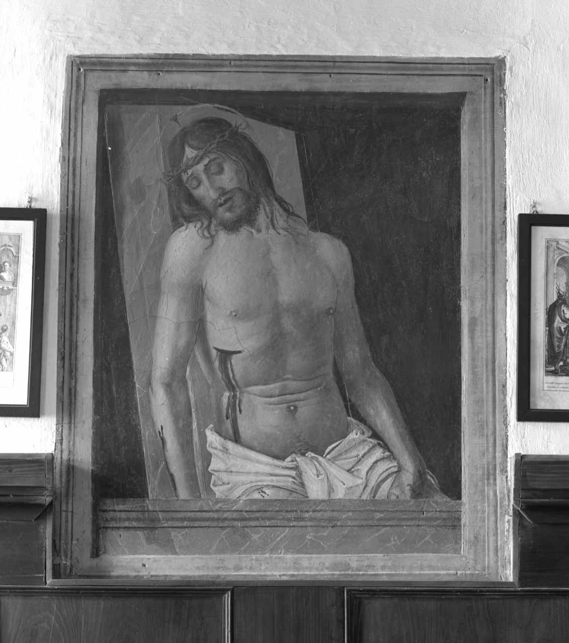 Cristo passo (dipinto) di Montagna Bartolomeo (fine sec. XV)