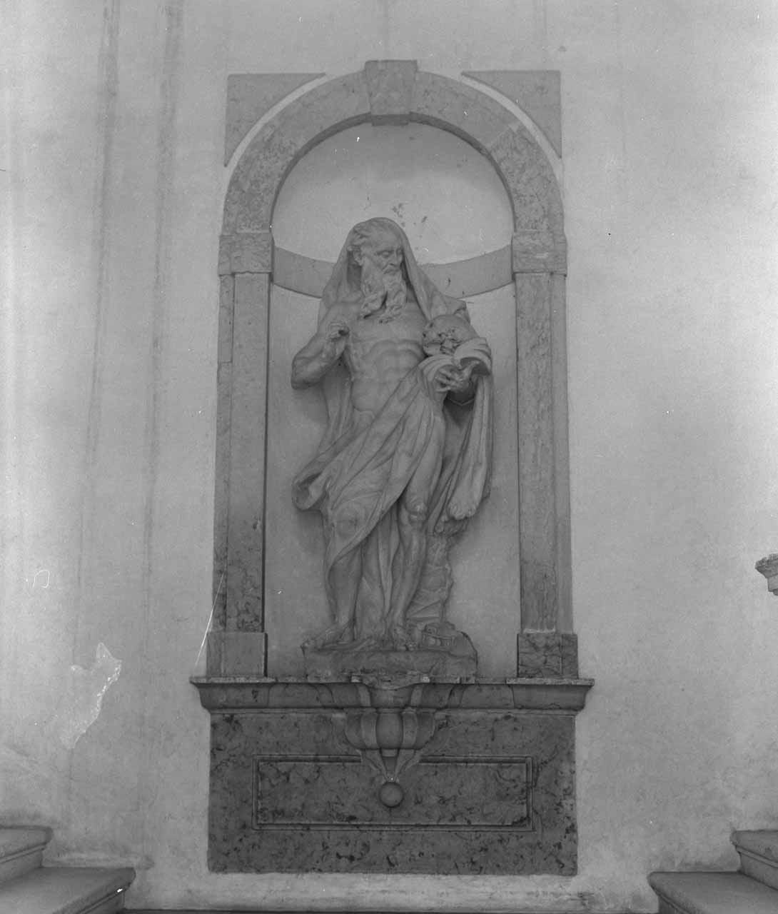 San Girolamo (scultura) di Bonazza Giovanni (sec. XVIII)