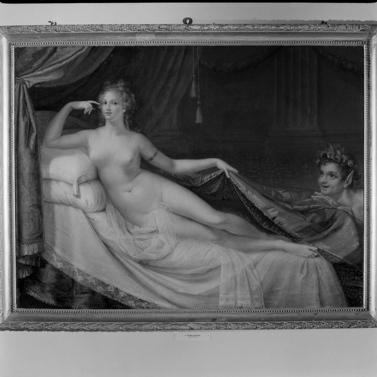 Venere con Fauno (dipinto) di Canova Antonio (sec. XVIII)