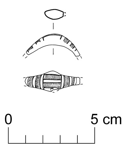 fibula a losanga (VII sec. a.C)