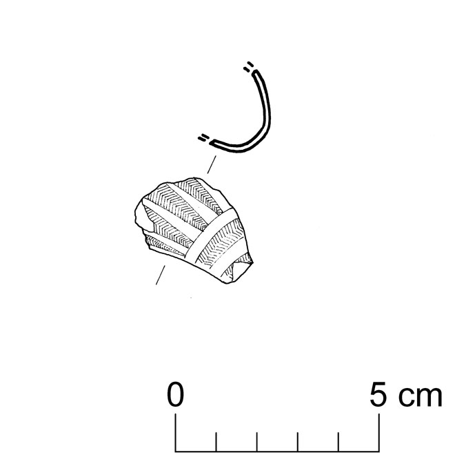 fibula/ frammento (VII sec. a.C)