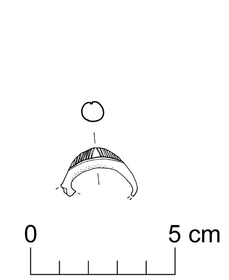 fibula a sanguisuga (VII sec. a.C)