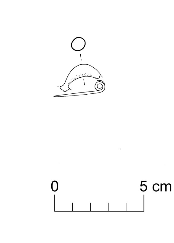 fibula a sanguisuga (VII sec. a.C)