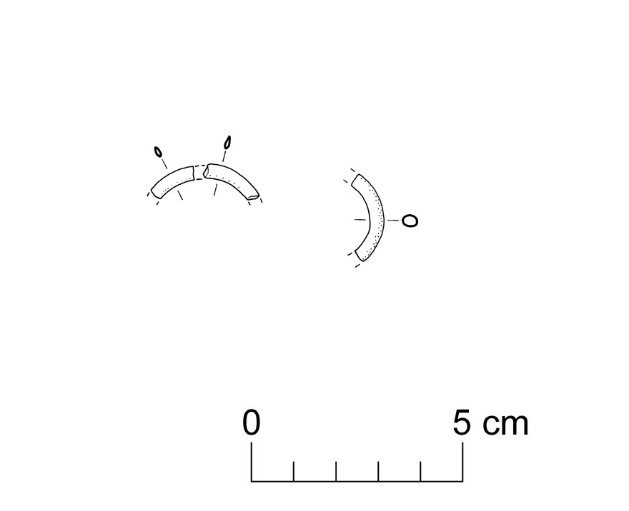 anello/ frammento (VII sec. a.C)