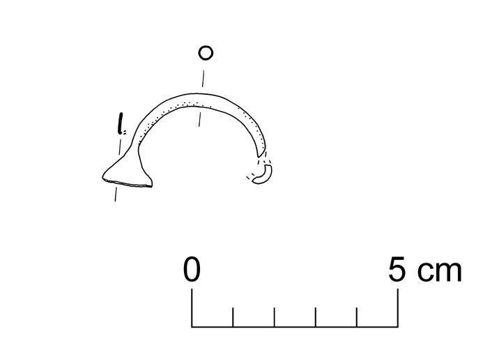 fibula/ frammento (VII sec. a.C)