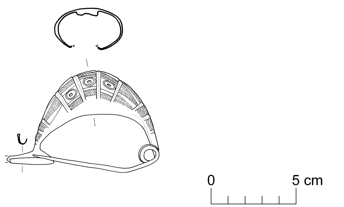 fibula a navicella (VII sec. a.C)