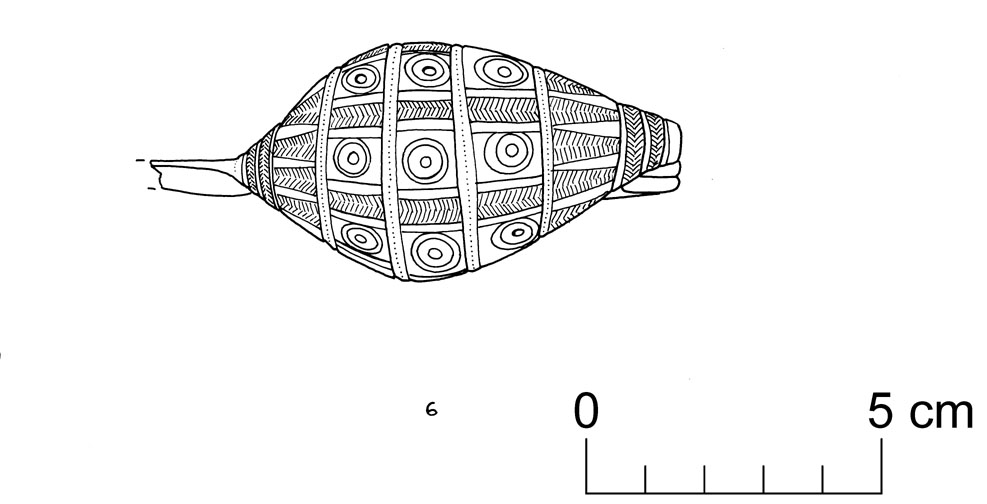 fibula a sanguisuga (VII sec. a.C)