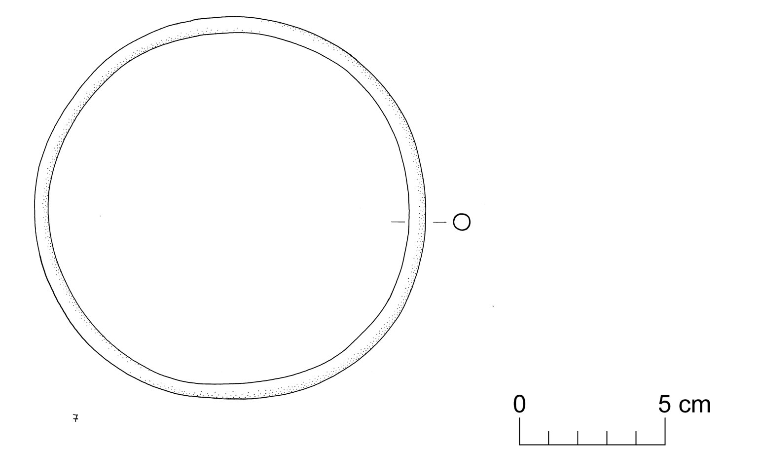 anello di sospensione (VII sec. a.C)