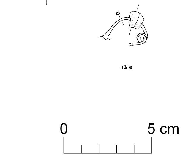 fibula/ frammento (VII sec. a.C)