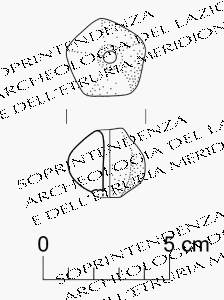 fuseruola biconica (seconda metà IX sec. a.C)