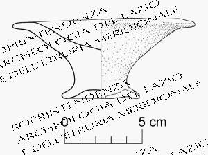 piattello su piede (seconda metà IX sec. a.C)