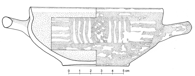 skyphos (secondo quarto/ fine VIII sec. a.C)