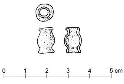 distanziatore a botticella (secondo quarto/ fine VIII sec. a.C)