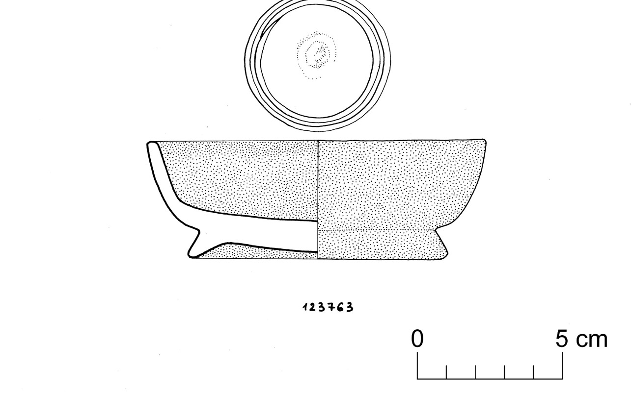 ciotola emisferica (III sec. a.C)