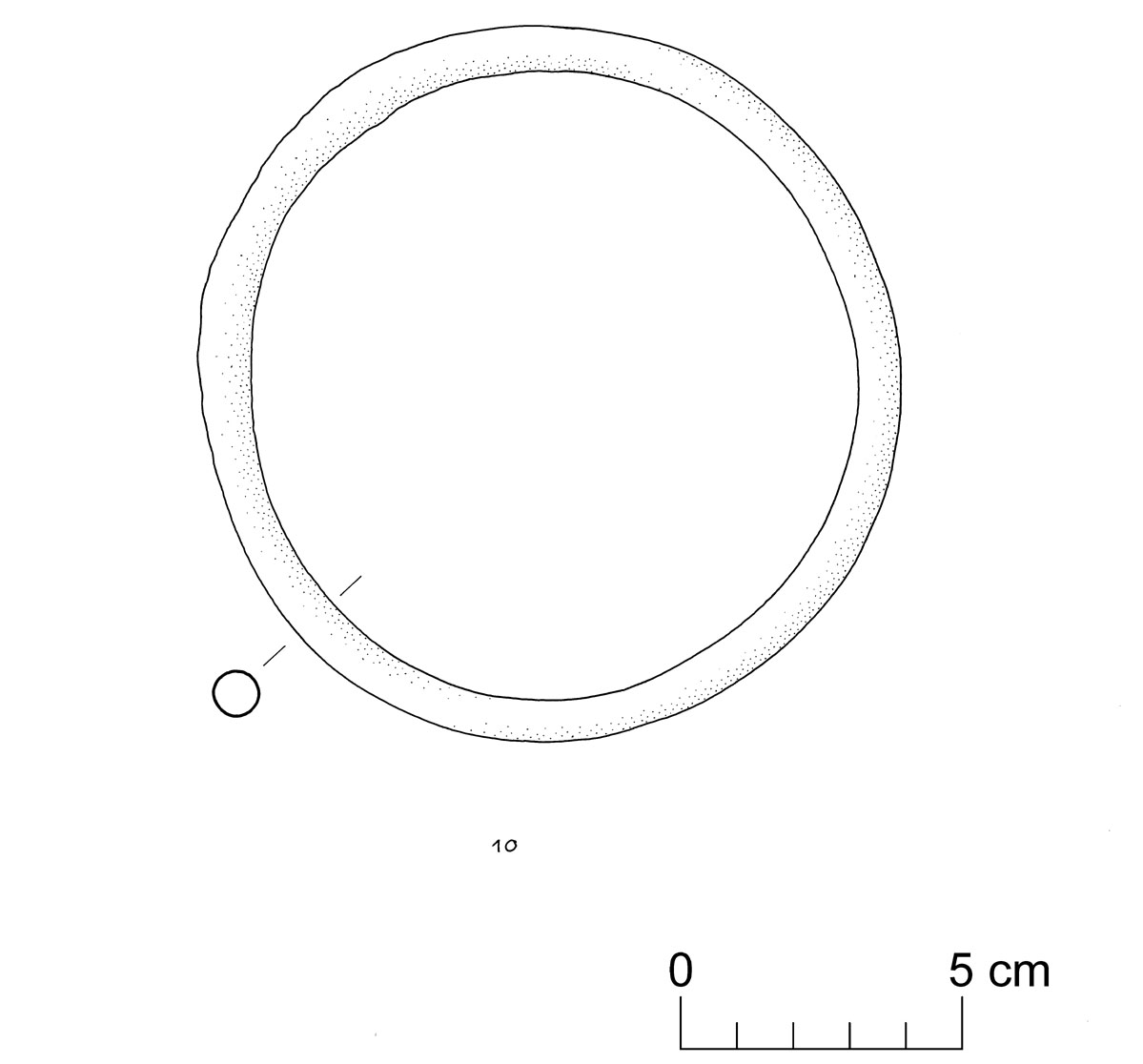 anello di sospensione (VII sec. a.C)