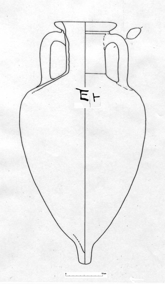 anfora da trasporto (seconda metà/ fine IV sec. a.C)