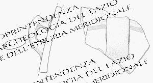 parete di vaso (seconda metà III millennio a.C./ XVIII sec. a.C)