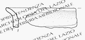 orlo di ciotola (XVII sec. a.C./ XIV sec. a.C)