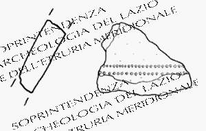 parete di vaso (prima metà/ seconda metà III millennio a.C)