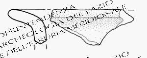orlo di vaso a collo (XVII sec. a.C./ XIV sec. a.C)