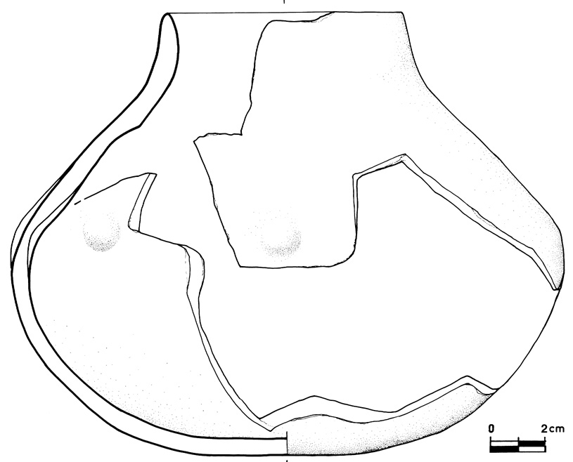 vaso a fiasca (seconda metà/ seconda met IV millennio a.C./ III millennio a.C)