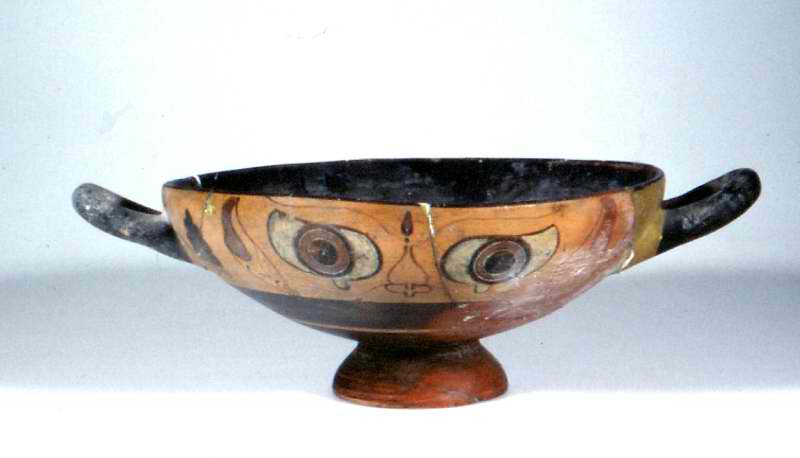 kylix a occhioni (terzo quarto/ ultimo quar VI sec. a.C)