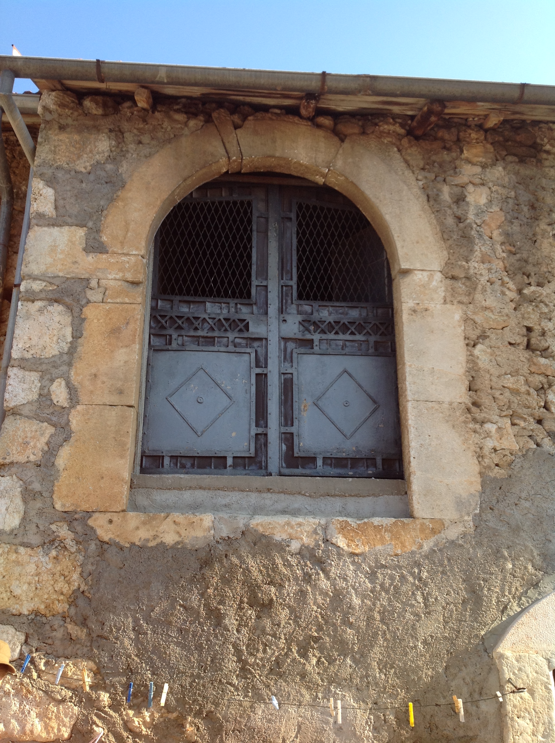 finestra, opera isolata - ambito abruzzese (XIX)