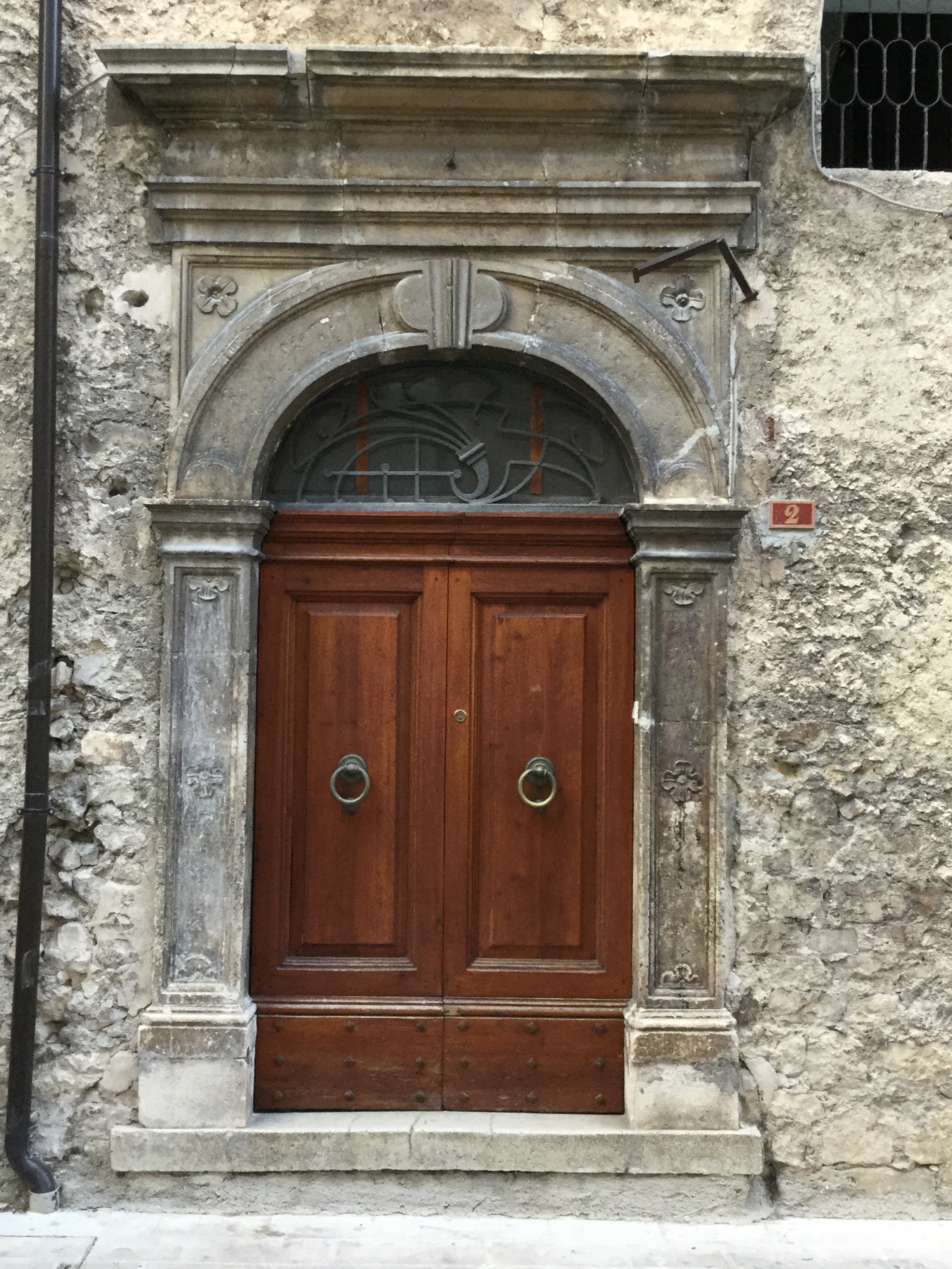 portale - ambito abruzzese (sec. XVII/ XVIII)