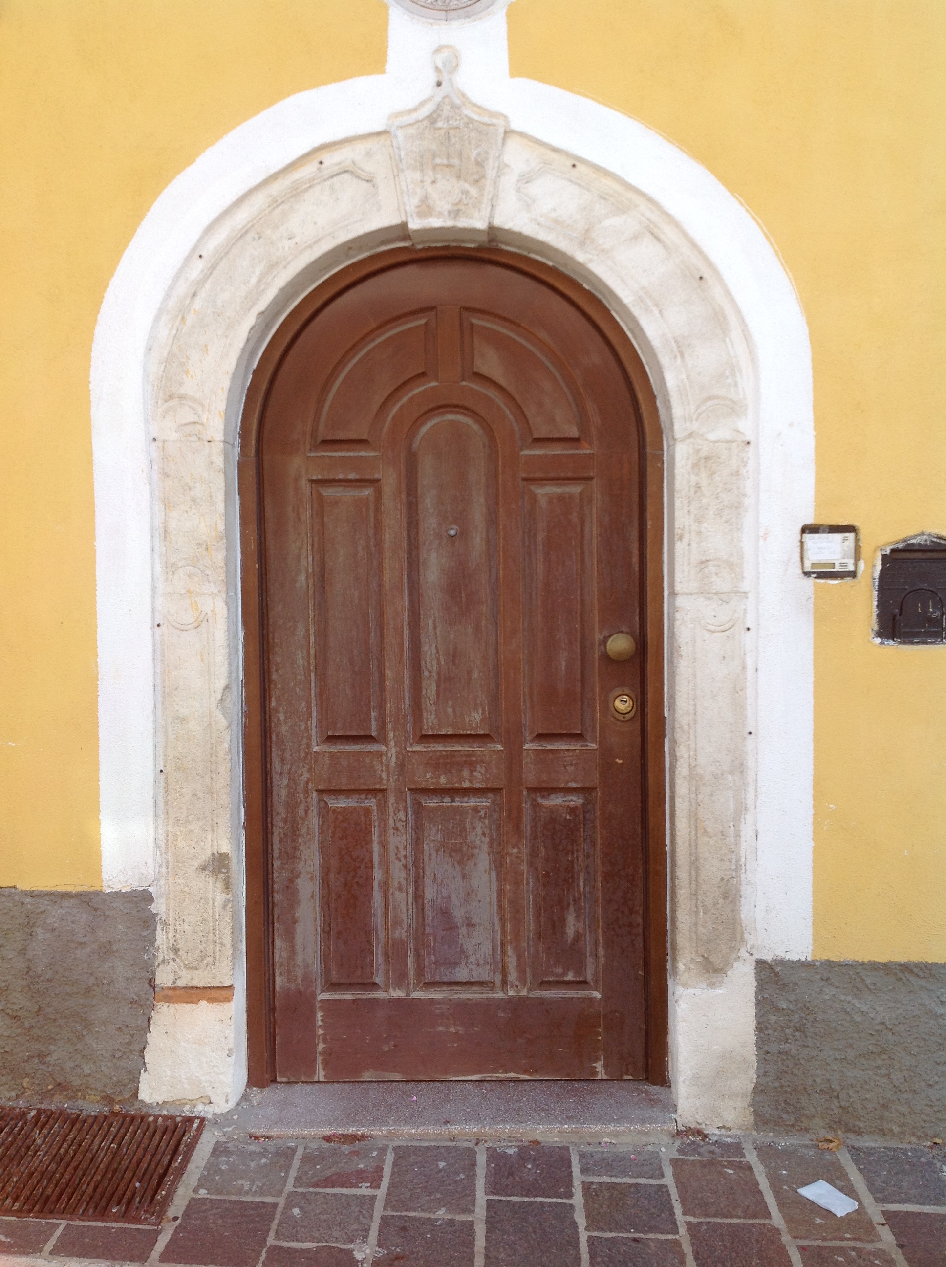 portale, opera isolata - ambito abruzzese (fine/ inizio XVIII/XIX)