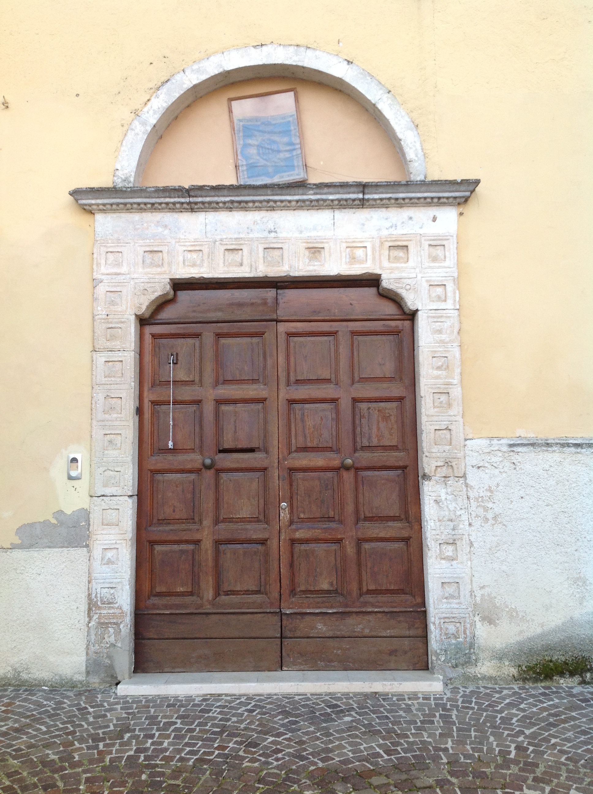 portale, complesso decorativo - ambito abruzzese (XVI)