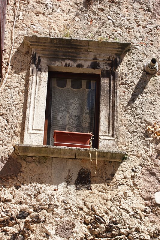 mostra di finestra - ambito abruzzese (XVIII)