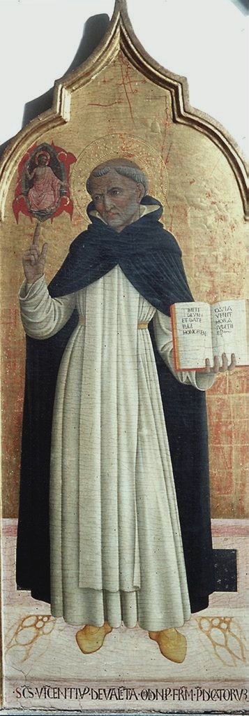 San Vincenzo Ferrer (dipinto) di Giovanni Francesco da Rimini (sec. XV)