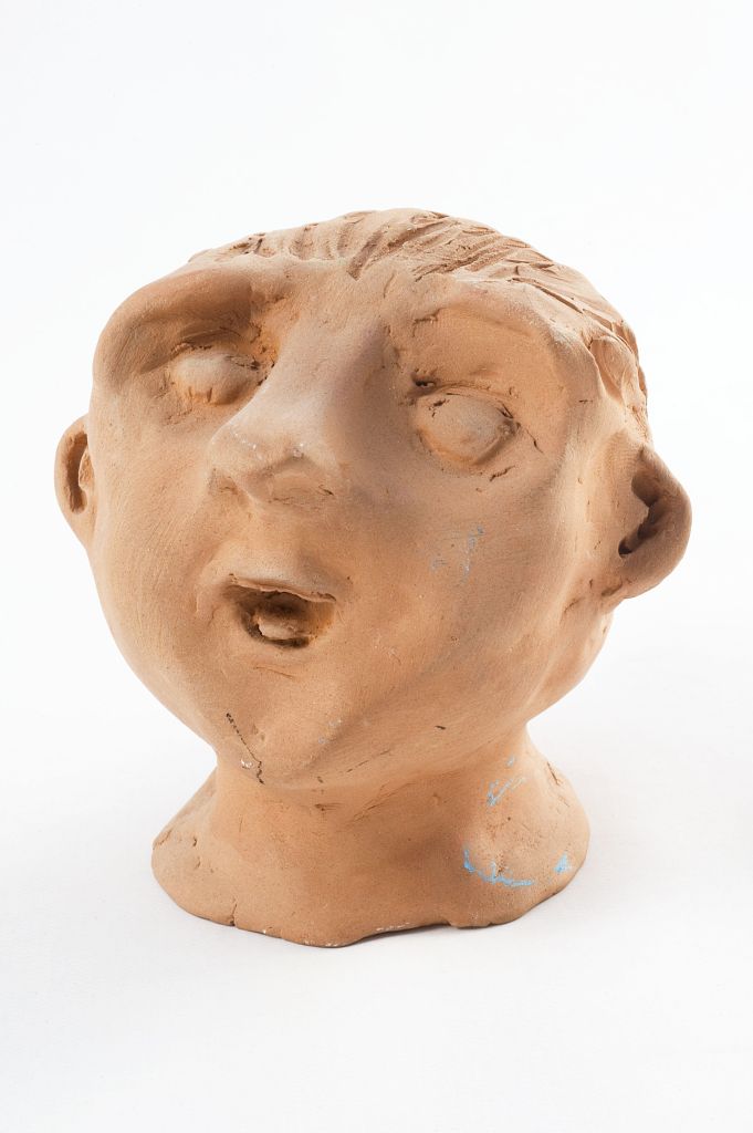 volto maschile (fischietto, a fessura interna, strumenti musicali) - scuola (1989 post - 2015 ante)