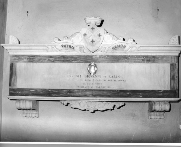 monumento ai caduti, opera isolata - bottega toscana (sec. XX)
