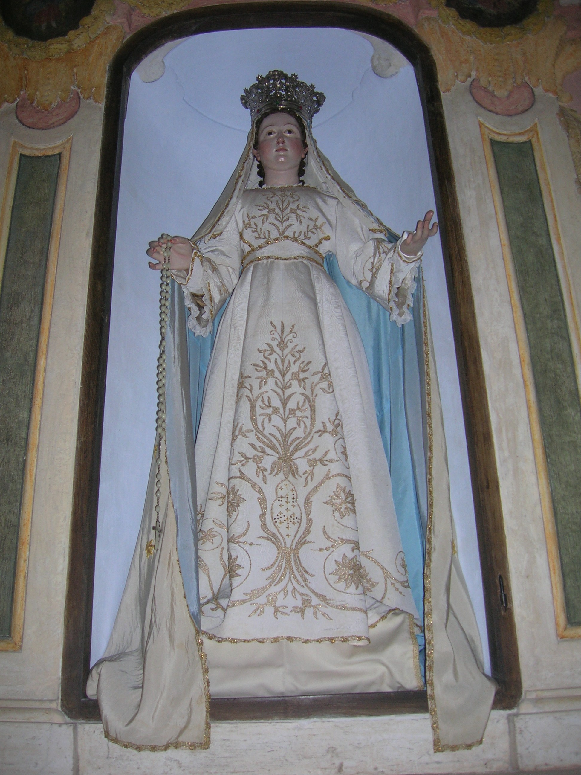 Madonna del Rosario (statua vestita) - ambito Italia centro-meridionale (XVIII)