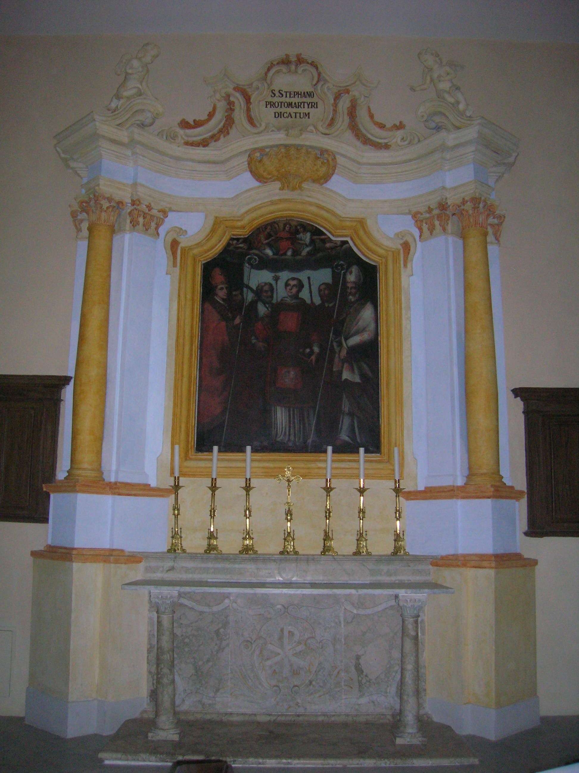altare - ambito laziale (secondo quarto XVIII)