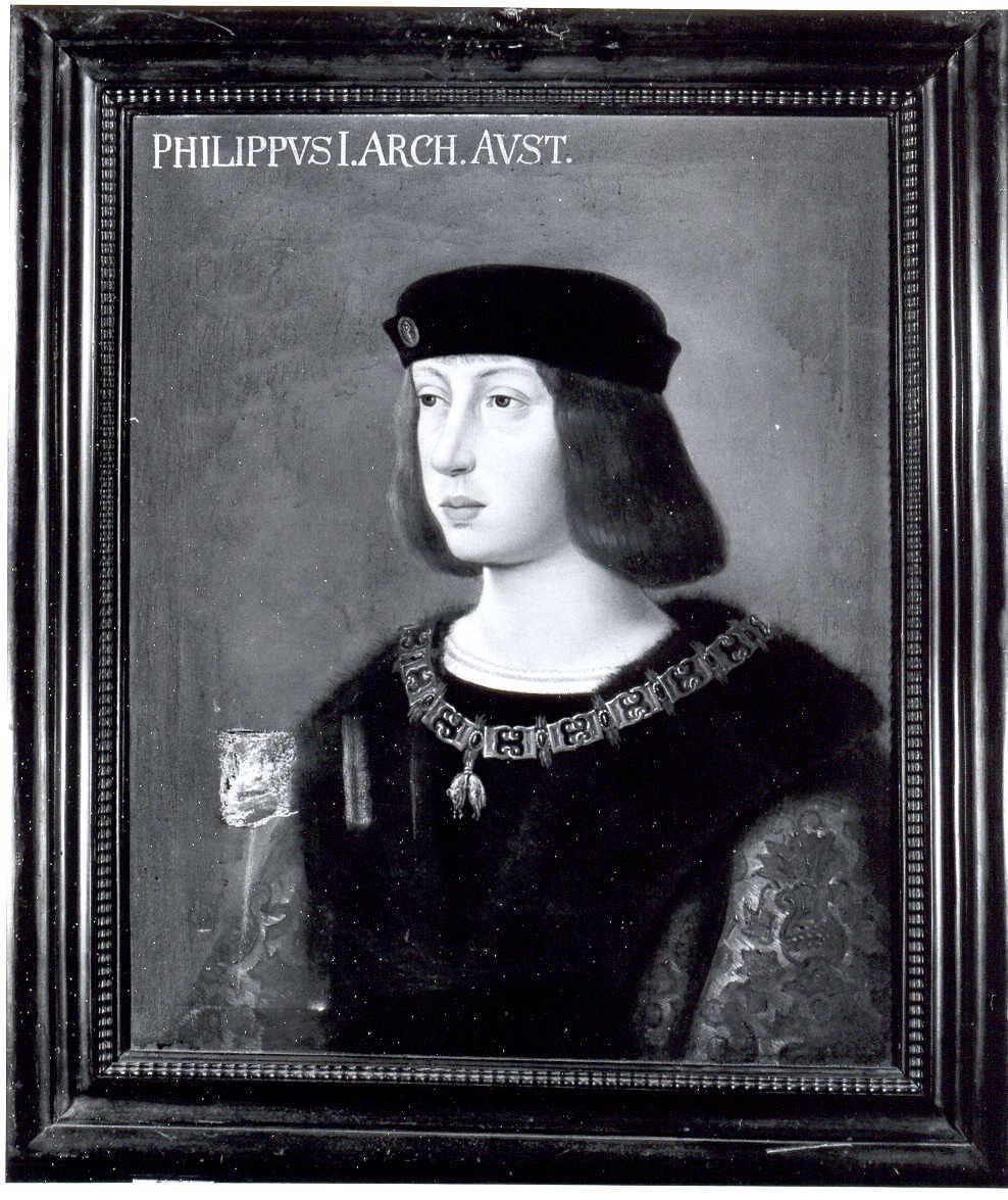 Filippo d'Austria, ritratto d'uomo (dipinto) di Aquarolli Domenico (attribuito) (seconda metà sec. XIX)