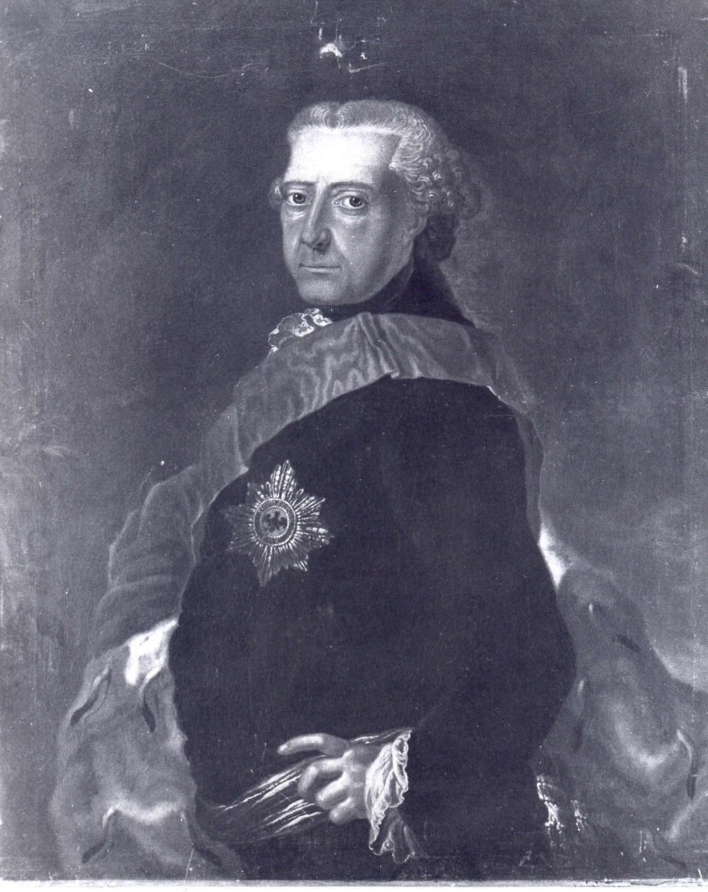 Federico di Prussia, ritratto d'uomo (dipinto) - ambito austriaco (inizio sec. XIX)