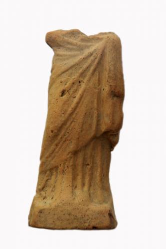 figura femminile stante (statuetta/ frammento) (sec. III a.C)