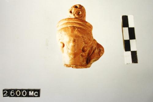 Testina di statuetta (sec. IV a.C)