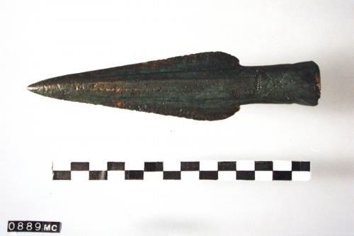punta di lancia (secc. IX-VIII a. C)