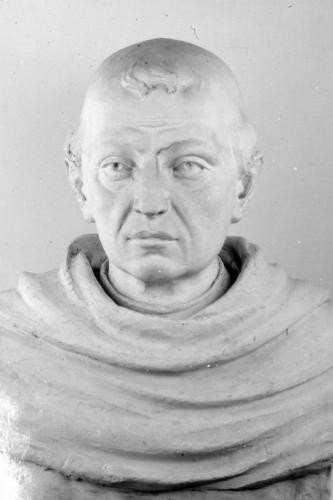 Busto ritratto maschile (busto) di Mandorino C (sec. XX)