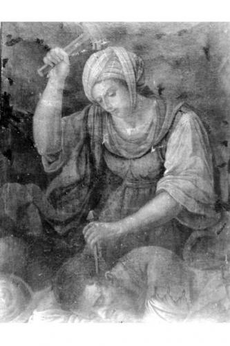 Giaele uccide Sisara (dipinto) - ambito salentino (seconda metà sec. XVIII)