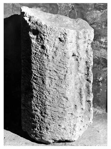 colonna, frammento - ambito Italia meridionale (secc. XIII/ XIX)