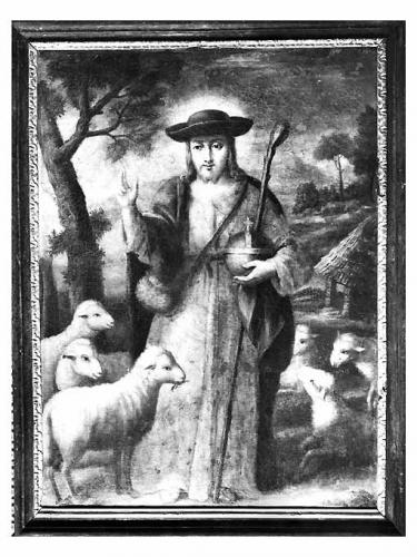 Cristo Buon Pastore (dipinto) - ambito pugliese (sec. XVIII)