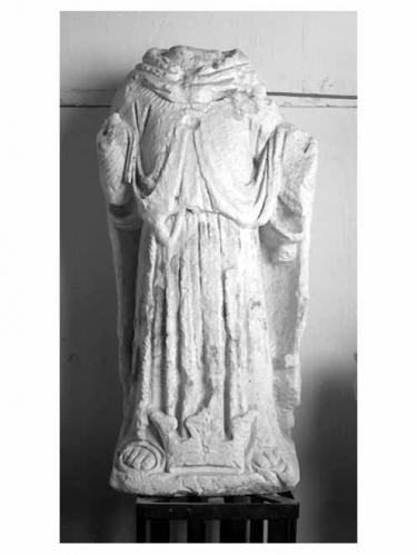 San Ludovico (statua) - ambito pugliese (seconda metà sec. XIV)