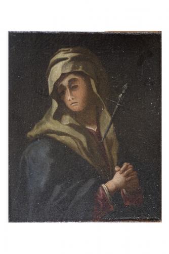 Madonna Addolorata (dipinto) - ambito pugliese (sec. XVIII)