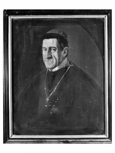 Ritratto dell'arcivescovo G. Bianchi-Dottula (dipinto) - ambito pugliese (terzo quarto sec. XIX)