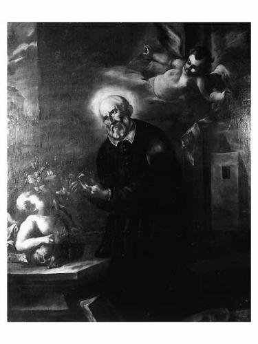 San Filippo Neri (dipinto) - ambito pugliese (prima metà sec. XVIII)